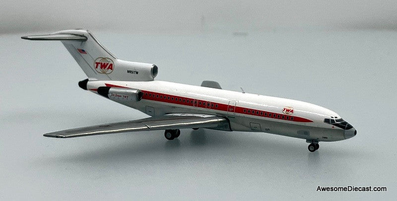 Boeing 727-100: (Trans World Airlines) TWA (Reg #N851TW) 1:400