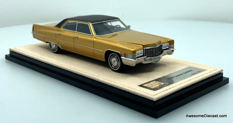 1970 Cadillac Sedan DeVille, Byzantine Gold 1:43 Resin Cast Model
