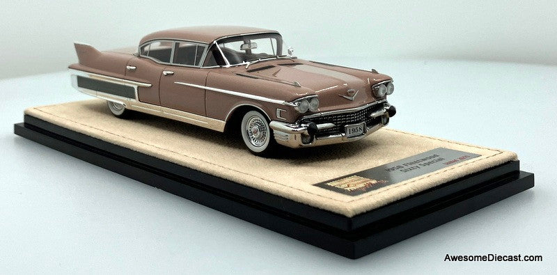 1958 Cadillac Fleetwood Sixty Special, Meridian Taupe Metallic 1