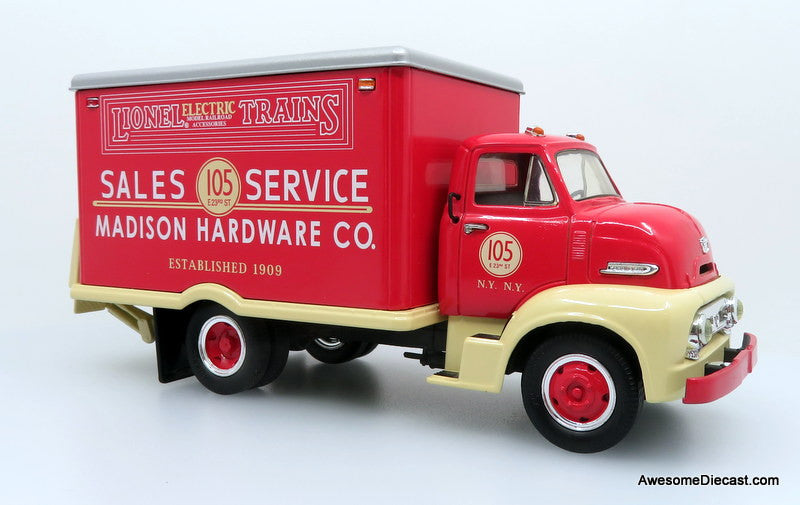 First Gear 1:34 1953 Ford C-600 Straight Truck: Lionel Electric Trains / Madison Hardware Co. – Awesome Diecast LLC
