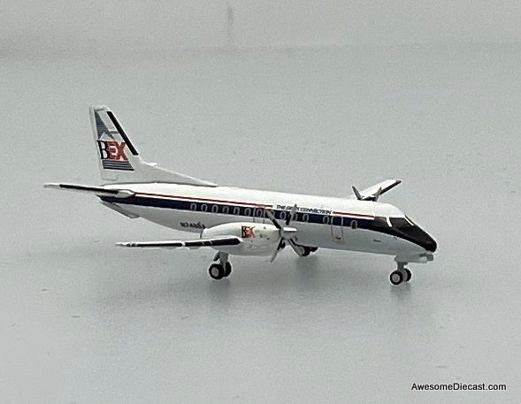 Saab 340A: BEX (Reg #N749BA) 1:400 Diecast Model Plane by Gemini