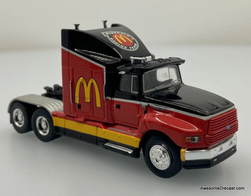 Ford Aeromax Sleeper Tractor (McDonalds Racing Team) Red/Black 1