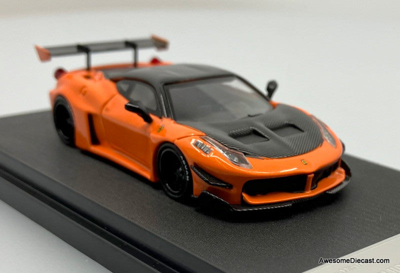Star Model 1/64 LB フェラーリ 458 GT 零戦 Star Model 1:64 LB-Silhouette Works 458 GT Raw Special Diecast