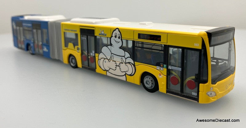 Mercedes Benz Citaro G TPF Articulated Bus: Michelin 1:87 ABS