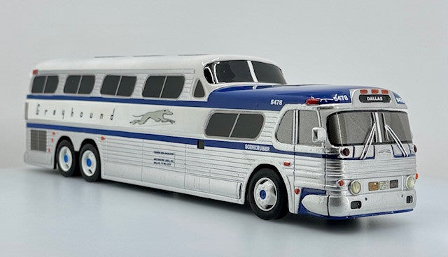 GREYHOUND SCENICRUISER ミニカー SPECIAL 350 Bus GENERAL MOTORS GREYHOUND SCENICRUISER 1956 1:43 New & Box