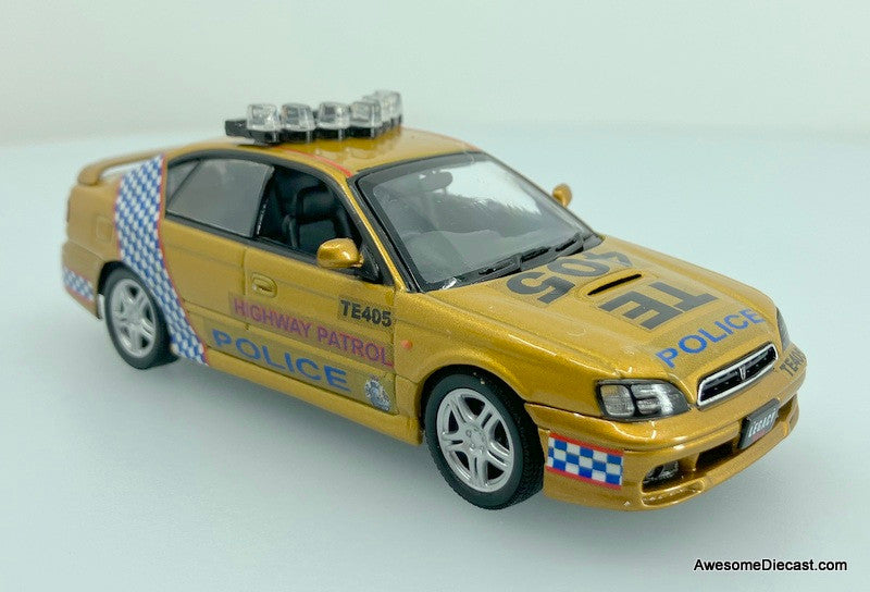 AUTOart 1:43 1999 Subaru Legacy B4: Australian Highway Patrol