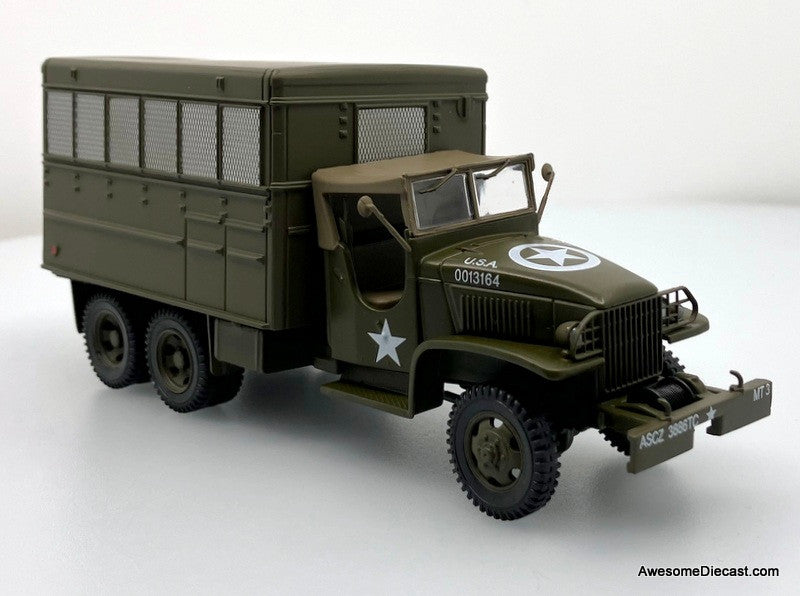 GMC CCKW 353 6x6 2-1/2 Ton Truck w/Communications Shelter 1:43