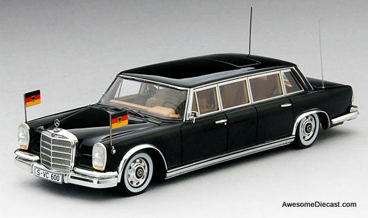 1/43 メルセデス・ベンツ600 Pullman 1963 クラシックコレクション TSM 1:43 1963 Mercedes-Benz 600 Pullman: State Limousine – Awesome