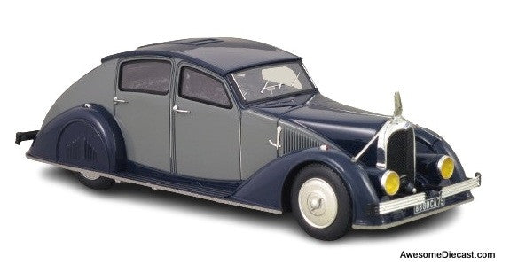 Minichamps 1:43 1934 Voisin C25 Aerodyne, Blue/Gray (Mullin