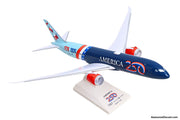 Boeing 787-9 Dreamliner: America 250th Anniversary 1:200 ABS Plastic Model Plane by Sky Marks