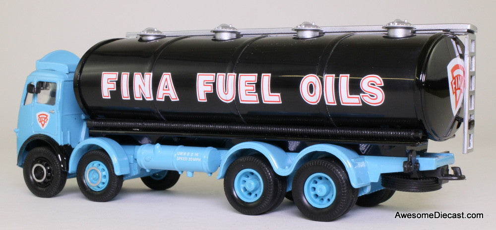 Corgi 1:50 Atkinson Elliptical Tanker, Blue 'Fina Fuel Oils'