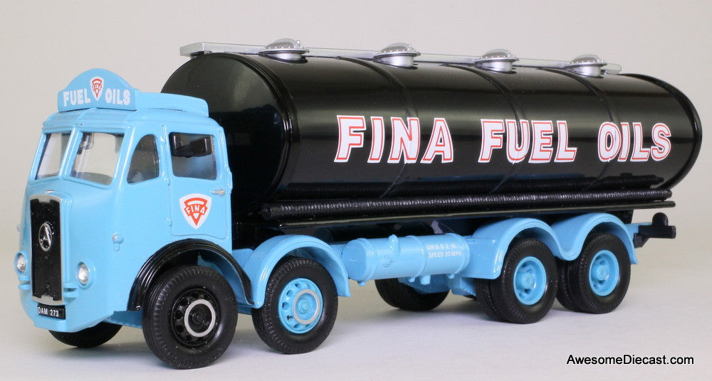 Corgi 1:50 Atkinson Elliptical Tanker, Blue 'Fina Fuel Oils'