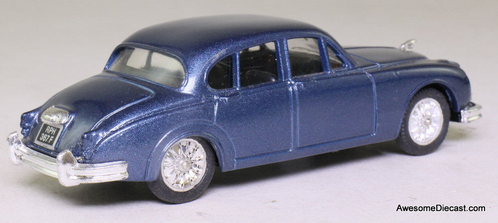 1959 Jaguar MK2, Dark Blue 1:43 Diecast Model Car by Corgi