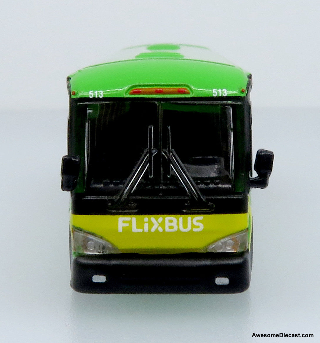 MCI D4505 Motorcoach: FLiXBUS 1:160 (N Scale) Diecast Model Bus by Iconic Replicas