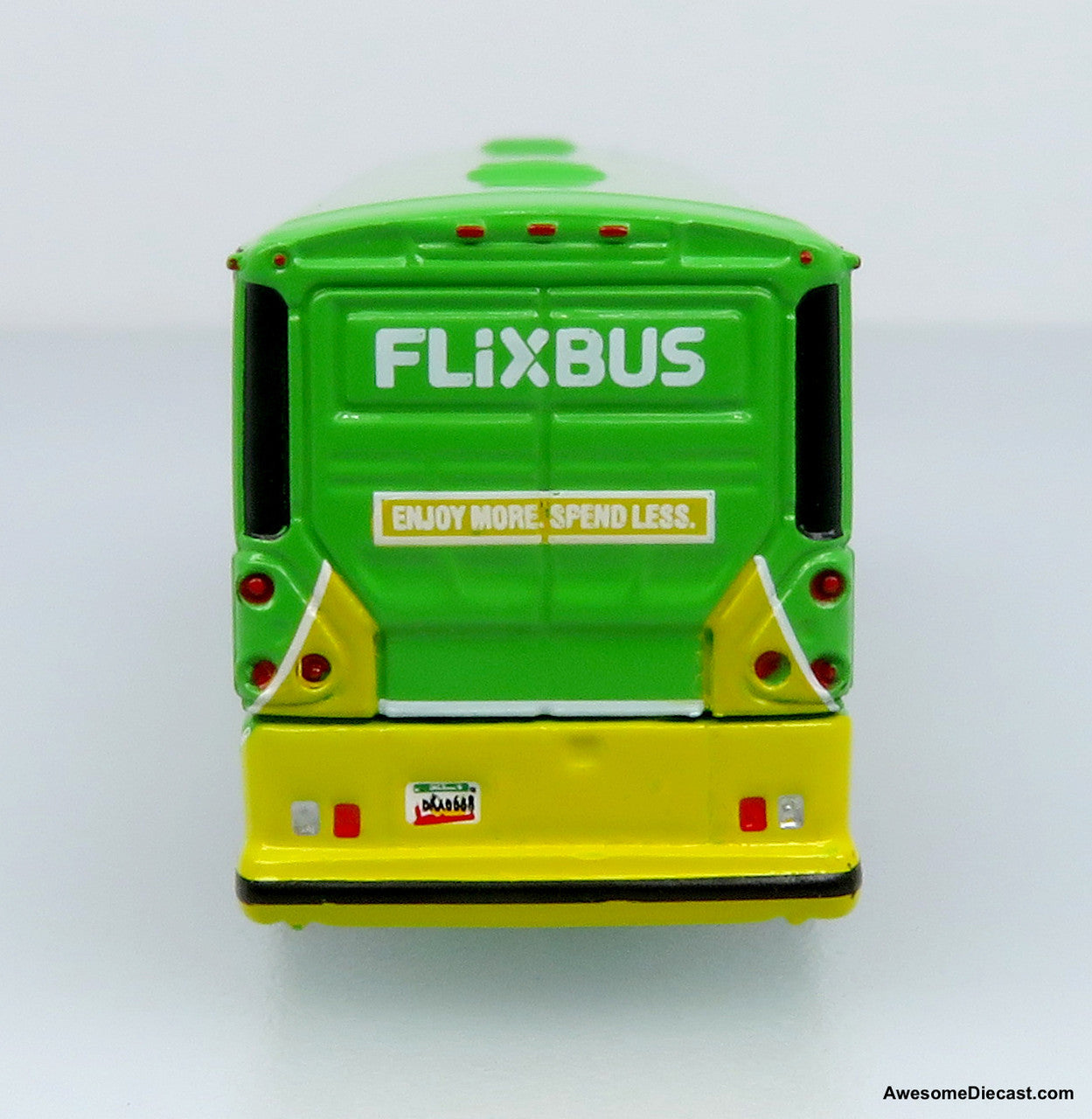 MCI D4505 Motorcoach: FLiXBUS 1:160 (N Scale) Diecast Model Bus by Iconic Replicas