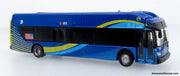 NFI Xcelsior XN40 Transit Bus: MTA New York City 1:160 (N Scale) Diecast Model Bus by Iconic Replicas