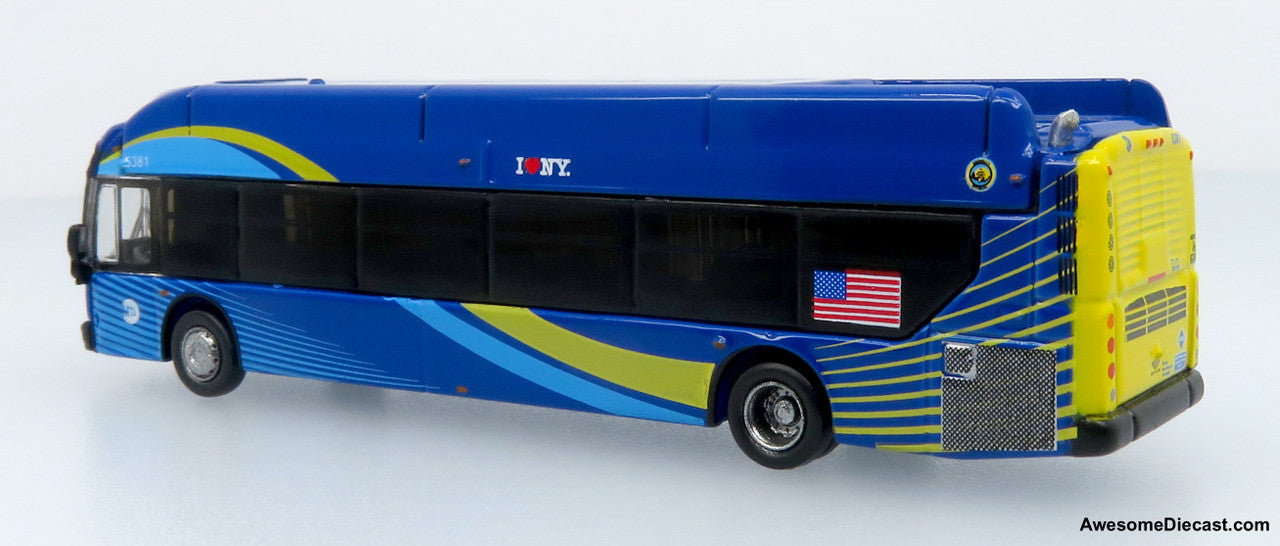 NFI Xcelsior XN40 Transit Bus: MTA New York City 1:160 (N Scale) Diecast Model Bus by Iconic Replicas