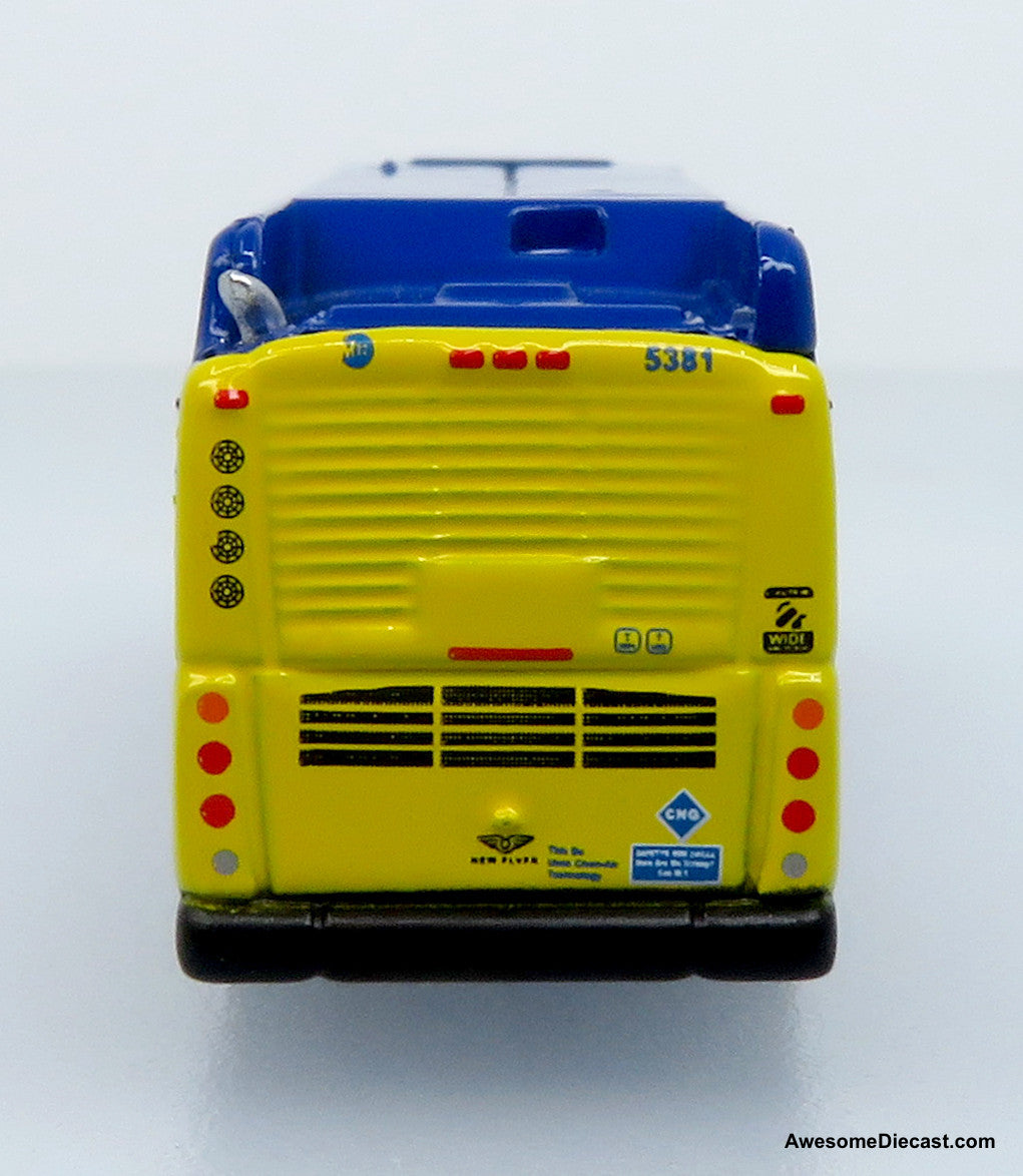 NFI Xcelsior XN40 Transit Bus: MTA New York City 1:160 (N Scale) Diecast Model Bus by Iconic Replicas