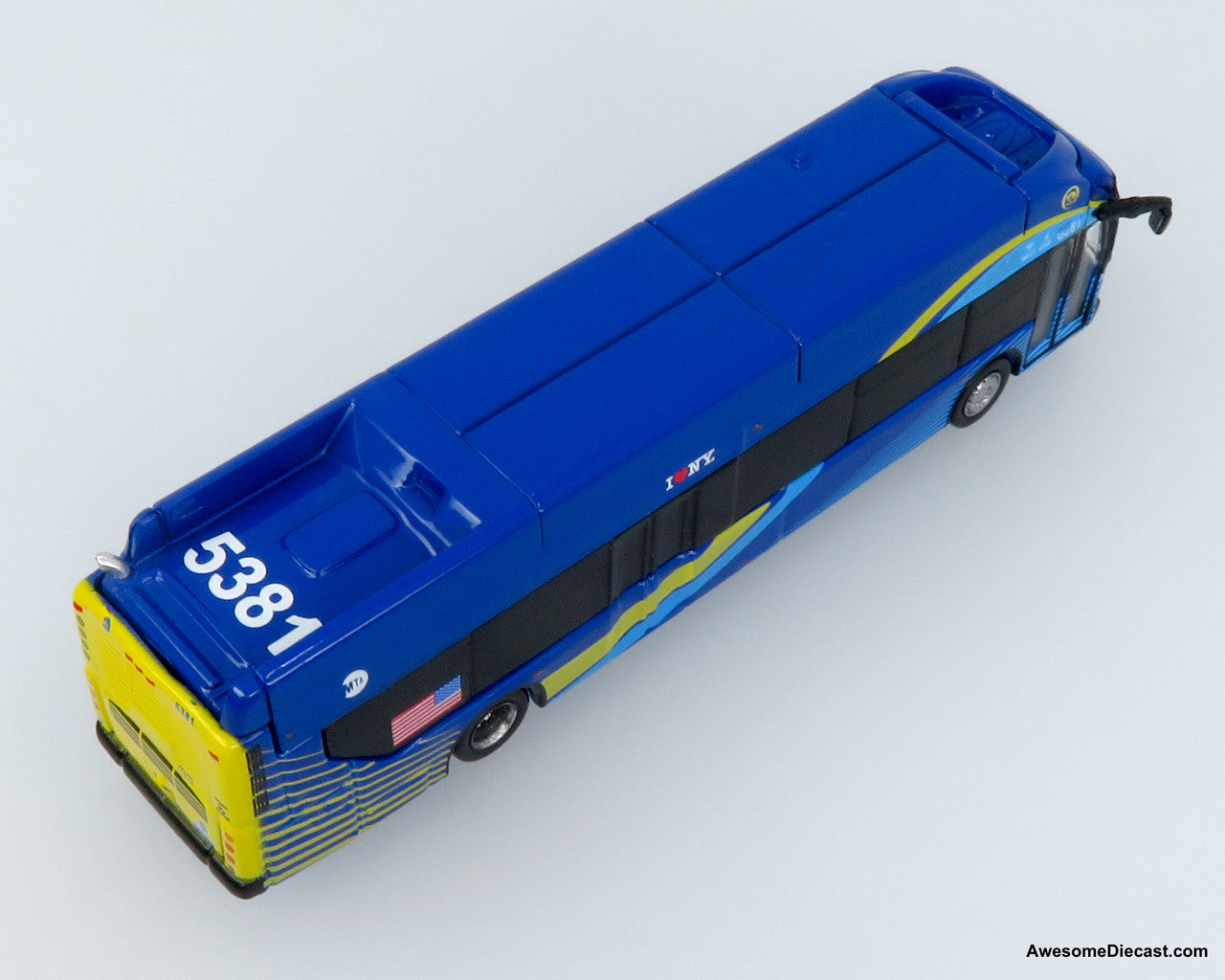 NFI Xcelsior XN40 Transit Bus: MTA New York City 1:160 (N Scale