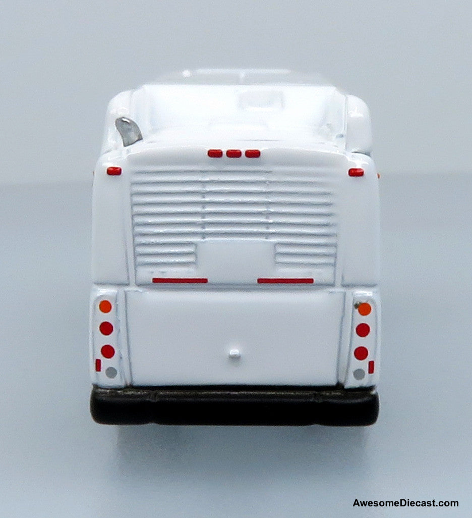 NFI Xcelsior XN40 Transit Bus: Blank White 1:160 (N Scale) Diecast Model Bus by Iconic Replicas