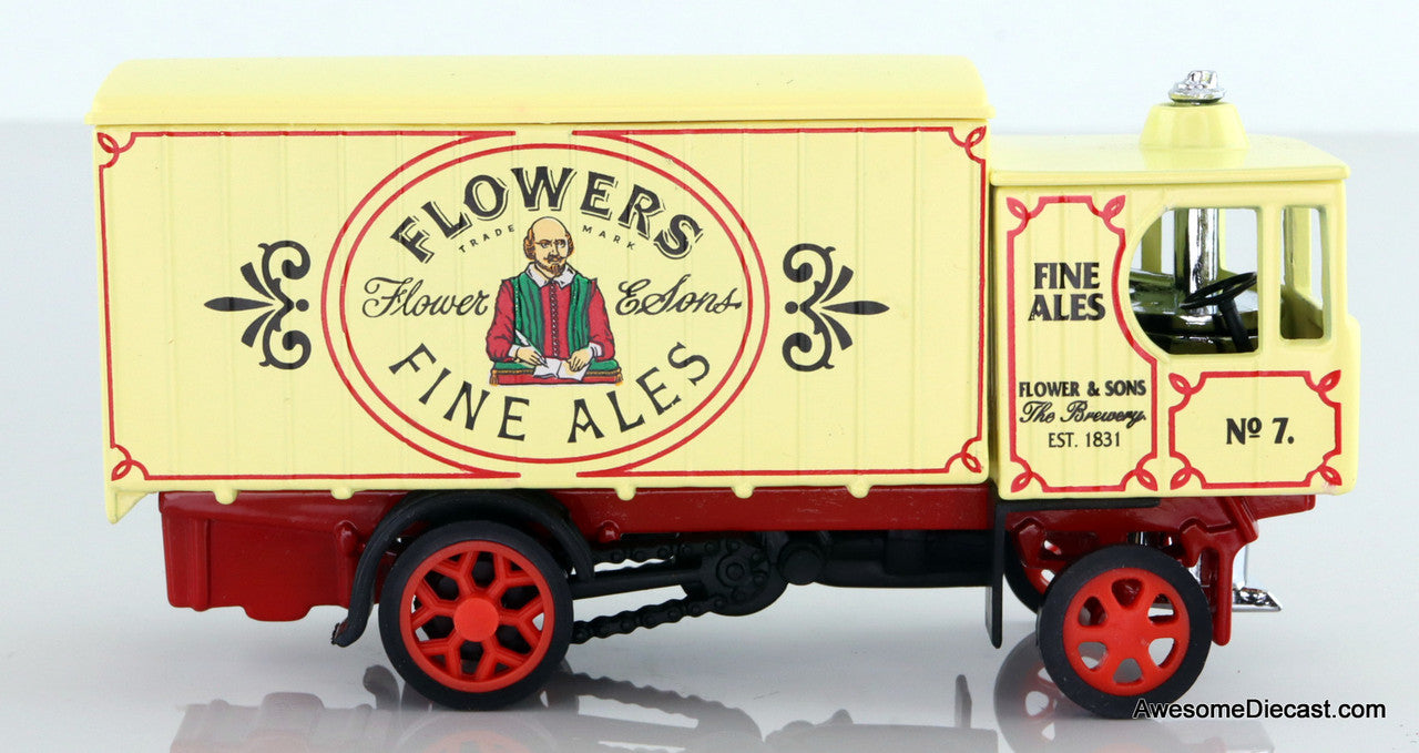 1929 Garrett Steam Wagon Flowers, Diecast Model Car by Matchbox