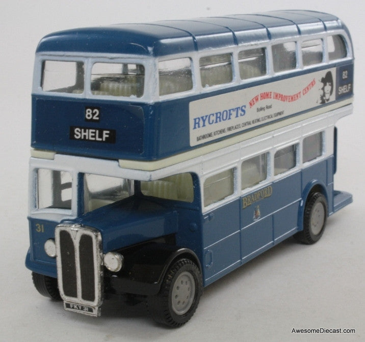 Corgi 1:50 AEC Regent Bus, Blue 'Bradford City Transport'