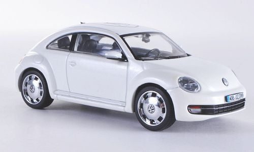 Schuco 1:43 2013 Volkswagen Beetle Wolfsburg Edition, White