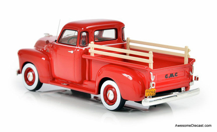Esval 1:43 1951 GMC Series 100 5 Window Pick-Up Truck, Red