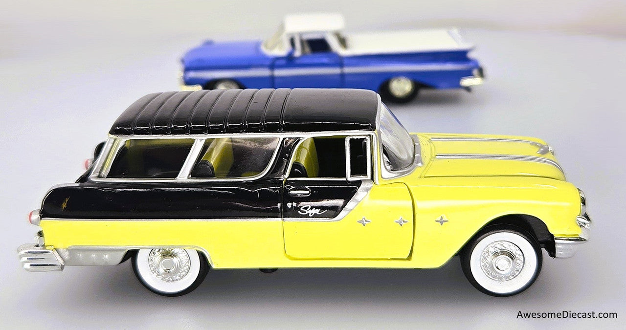 1959 Pontiac Safari & 1959 Chevrolet El Camino 2-Pack - 1:43