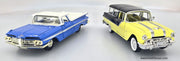 1959 Pontiac Safari & 1959 Chevrolet El Camino 2-Pack - 1:43 Diecast Car Model by Road Champs