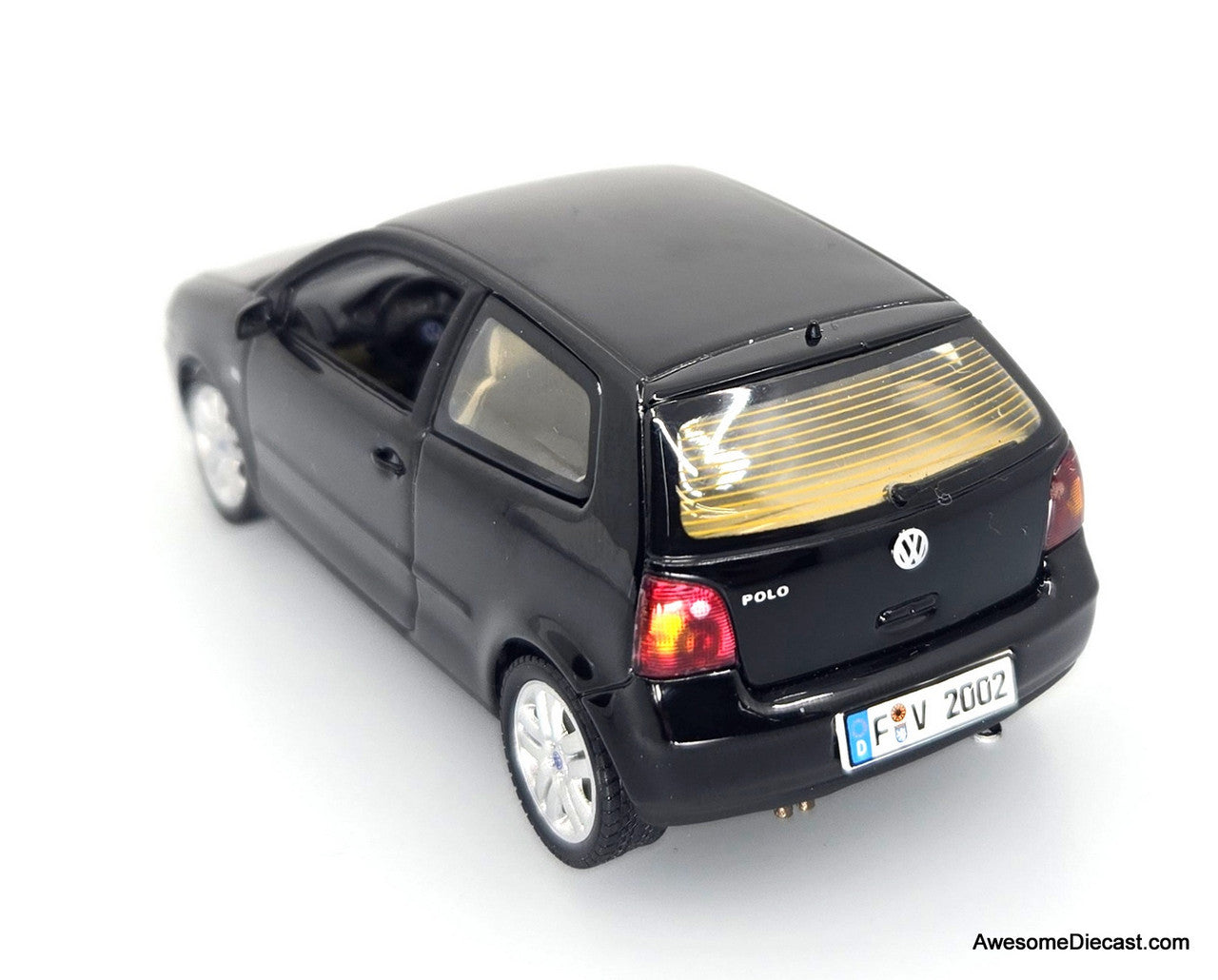 AUTOart 1:43 Volkswagen Polo, Black – Awesome Diecast LLC