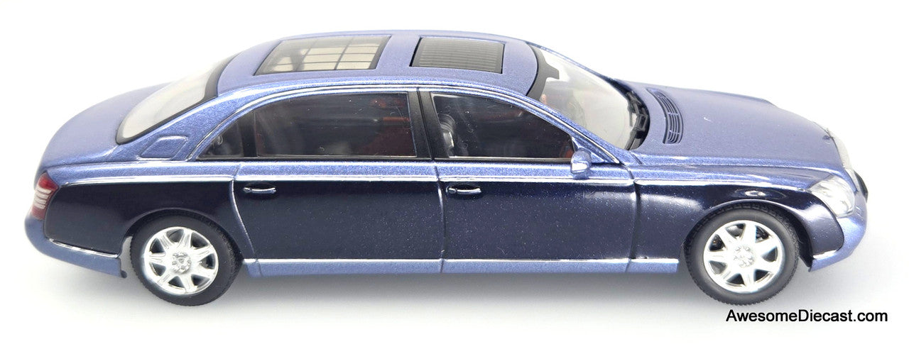 AUTOart 1:43 Maybach 62 LWB, Light Blue/Dark Blue – Awesome