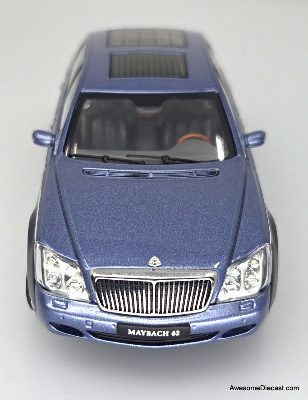 AUTOart 1:43 Maybach 62 LWB, Light Blue/Dark Blue – Awesome