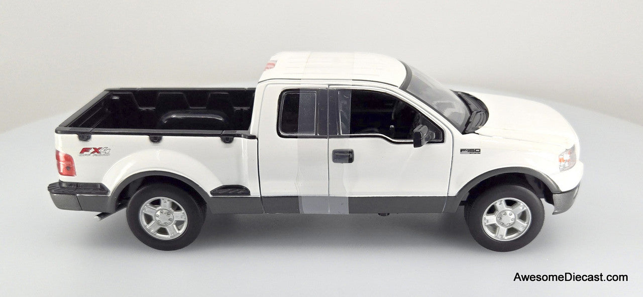 2004 Ford F-150 FX4 Pickup Extra Cab "Promotional Item", White 1:24 Diecast Model Truck by DG Productions