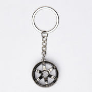 Wheel Rim Keychain – Automotive Key Ring Accessory for Car Lovers