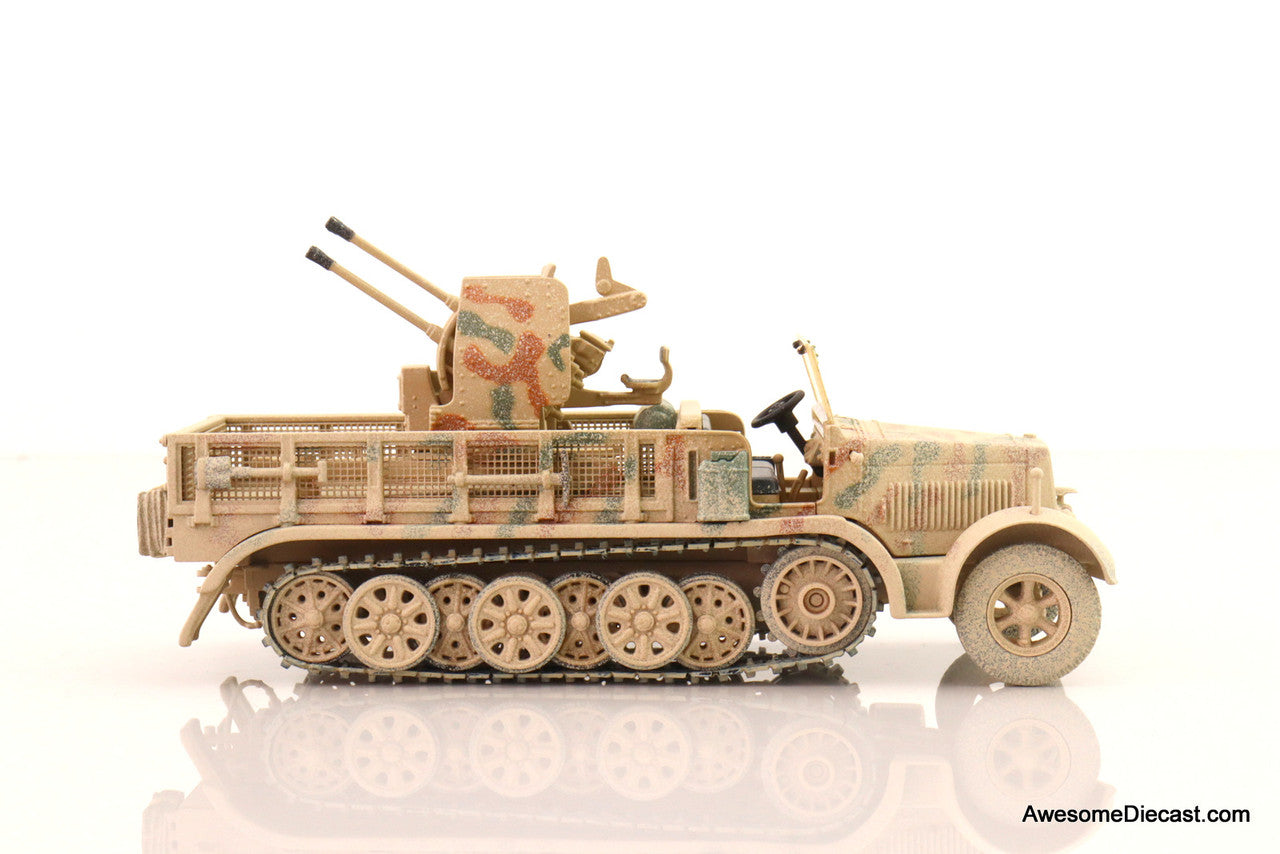 THC by Corgi 1:50 German SdKfz 7 Half Track - WWII Tanks D-Day Commemorative Collection Diecast Model