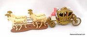 1976 Cinderella's Coach - The Slipper and the Rose 1:43 Diecast Model by Dinky Toys