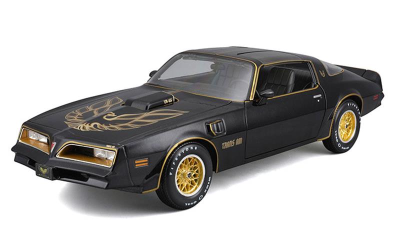 1978 Pontiac Firebird Trans Am - Black 1:18