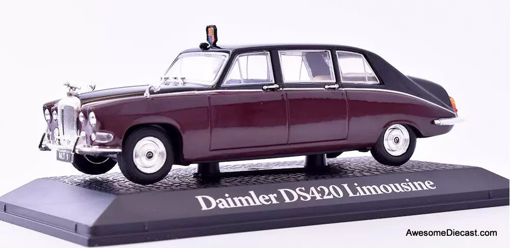 Norev by Atlas 1:43 Daimler DS420 Limousine "Queen Mother 1970"