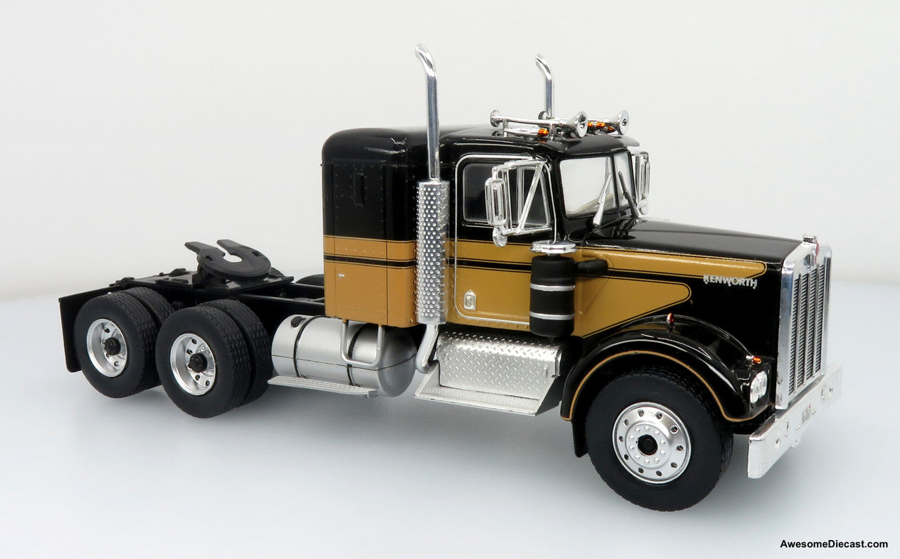 1977 Kenworth W900A Tractor w/Refrigerated Trailer - Bandit Trucking 1:43 Diecast/ABS Plastic Model Truck by Werk83