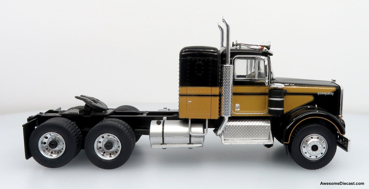 1977 Kenworth W900A Tractor w/Refrigerated Trailer - Bandit Trucking 1:43 Diecast/ABS Plastic Model Truck by Werk83