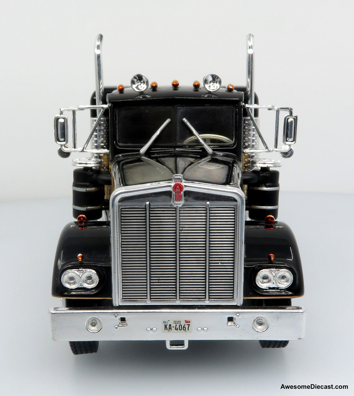 1977 Kenworth W900A Tractor w/Refrigerated Trailer - Bandit Trucking 1:43 Diecast/ABS Plastic Model Truck by Werk83