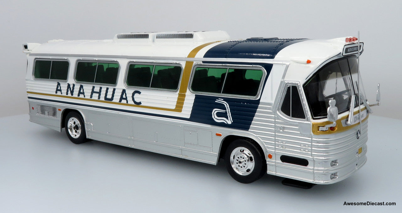 1980 Dina Olimpico Coach - Anahuac - 1:43 Diecast Bus Model by Iconic Replicas