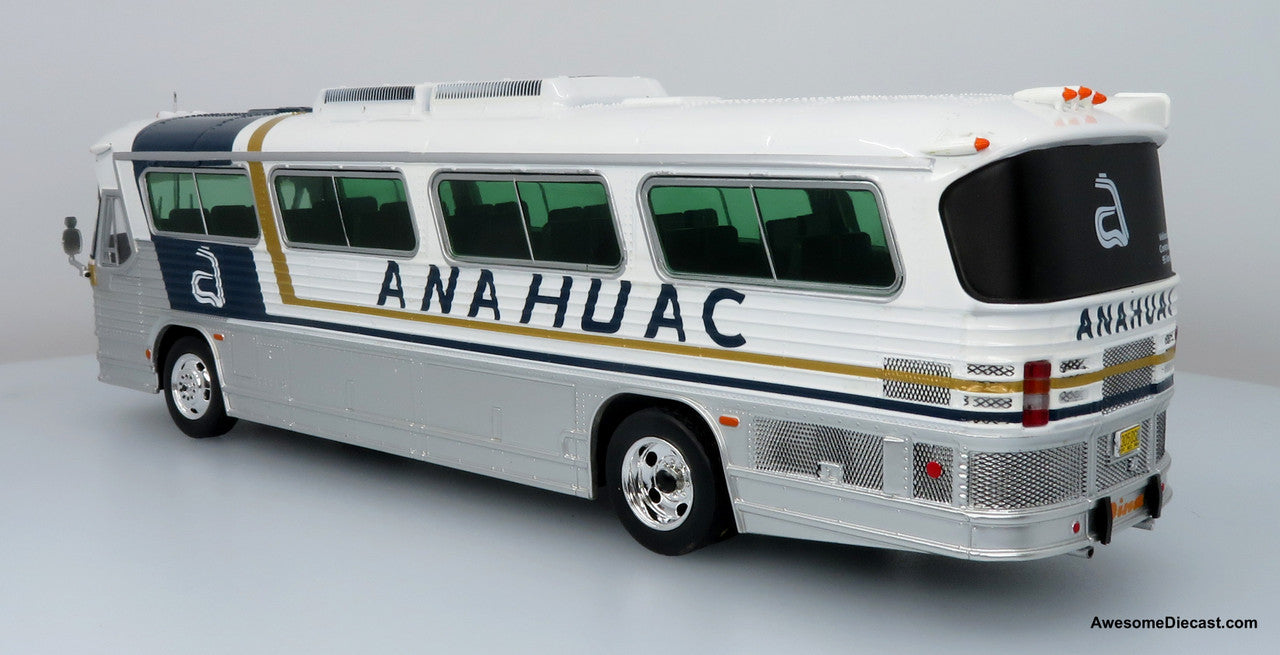 1980 Dina Olimpico Coach - Anahuac - 1:43 Diecast Bus Model by Iconic Replicas
