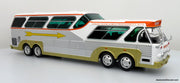 Sultana TM 44-18 SP Panoramico Coach - La Flecha Amarilla (Silver/Yellow) 1:43 Diecast Bus by Iconic Replicas