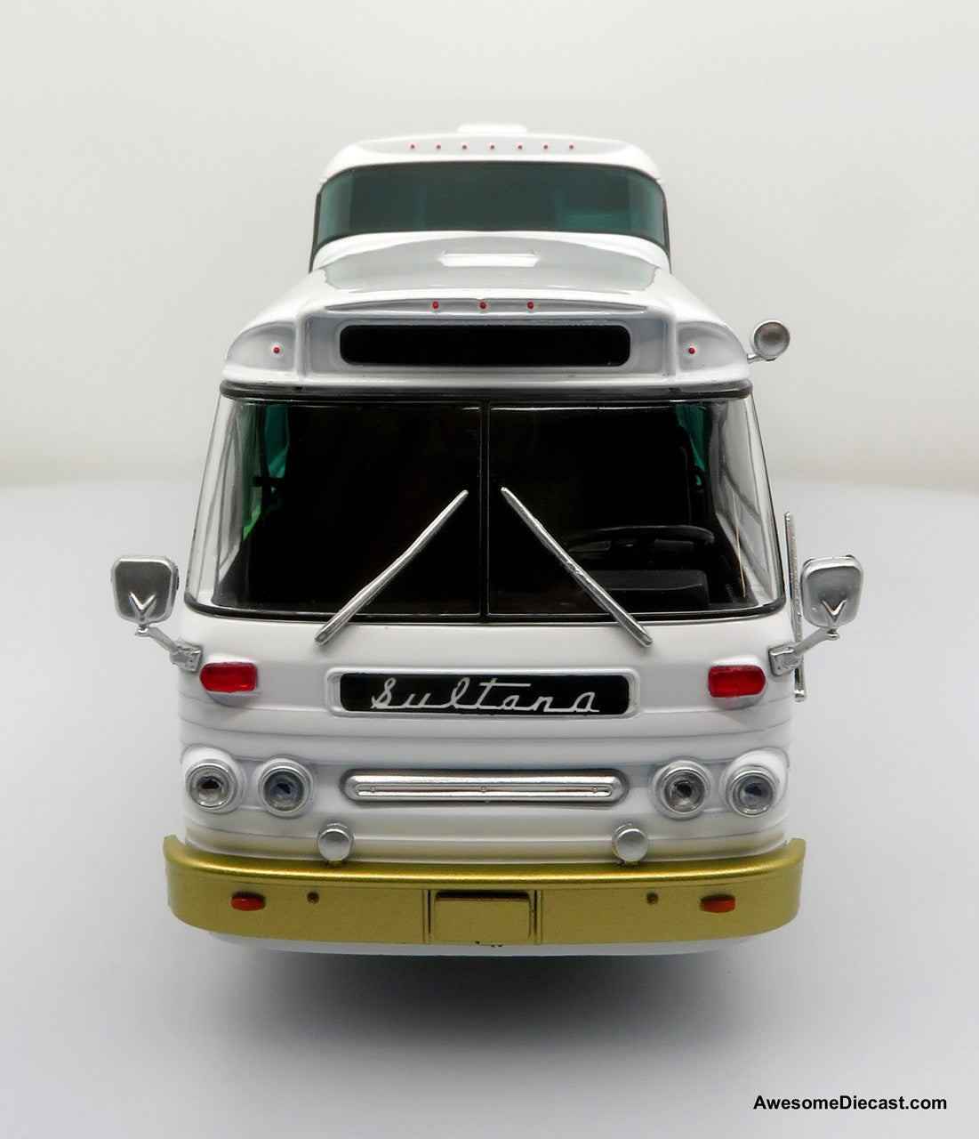 Sultana TM 44-18 SP Panoramico Coach - Blank White (Silver/Green