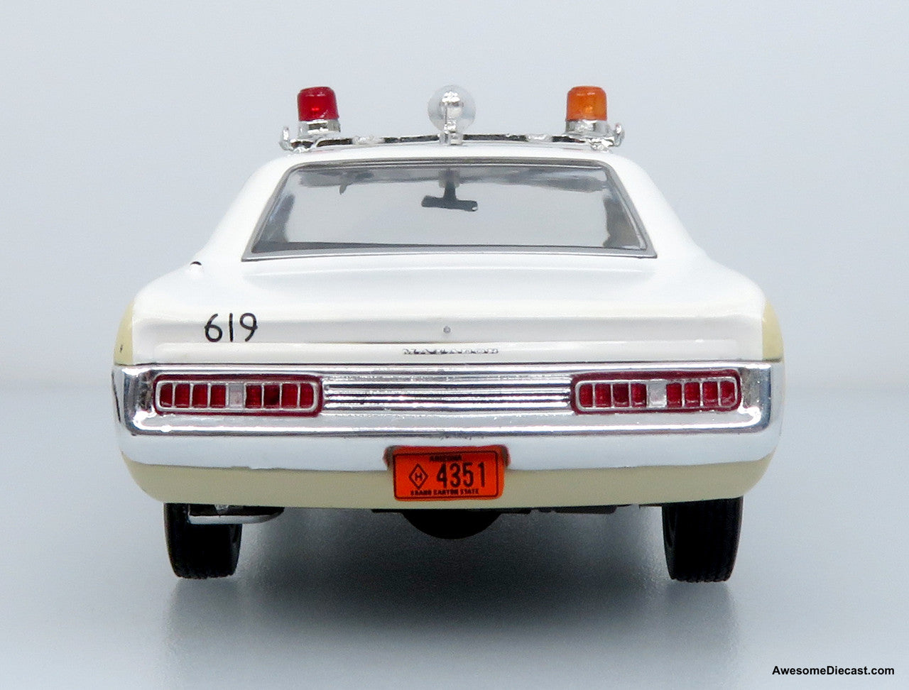1972 AMC Matador Police Car: Phoenix Police Department 1:43 Diecast Model Car by Iconic Replicas