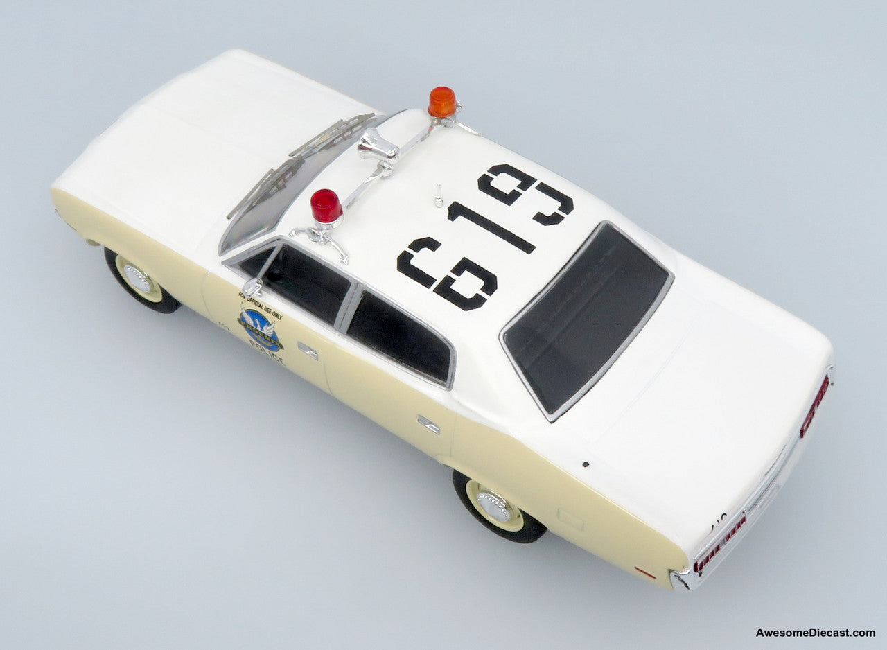 1972 AMC Matador Police Car: Phoenix Police Department 1:43 Diecast Model Car by Iconic Replicas