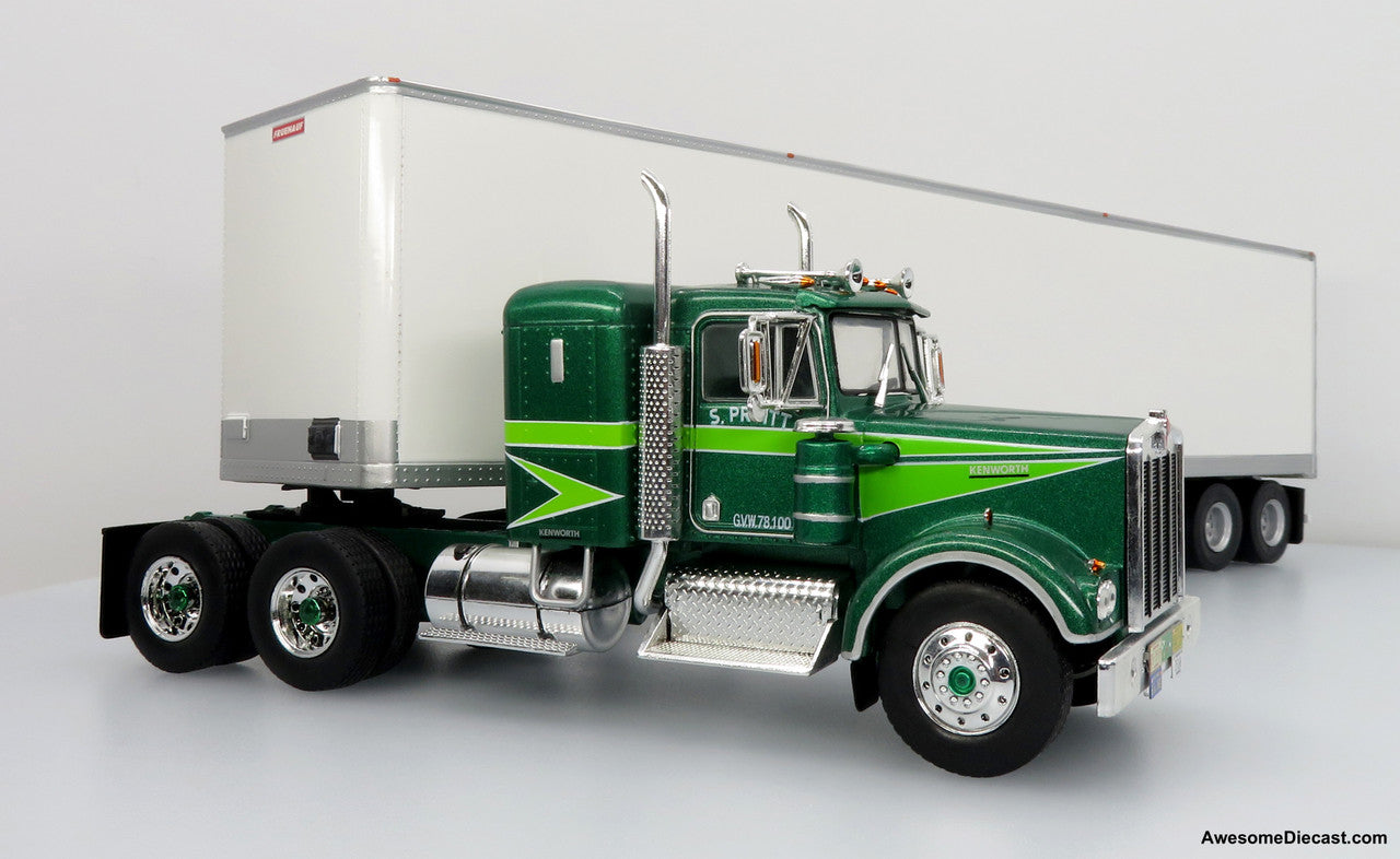1976 Kenworth W900A Tractor & Trailer: Movin' On 1:43 Diecast/ABS