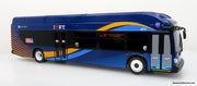 NFI Xcelsior XN40 Transit Bus: MTA New York City — Bus Bank 1:43 ABS Plastic Bus Model by Iconic Replicas